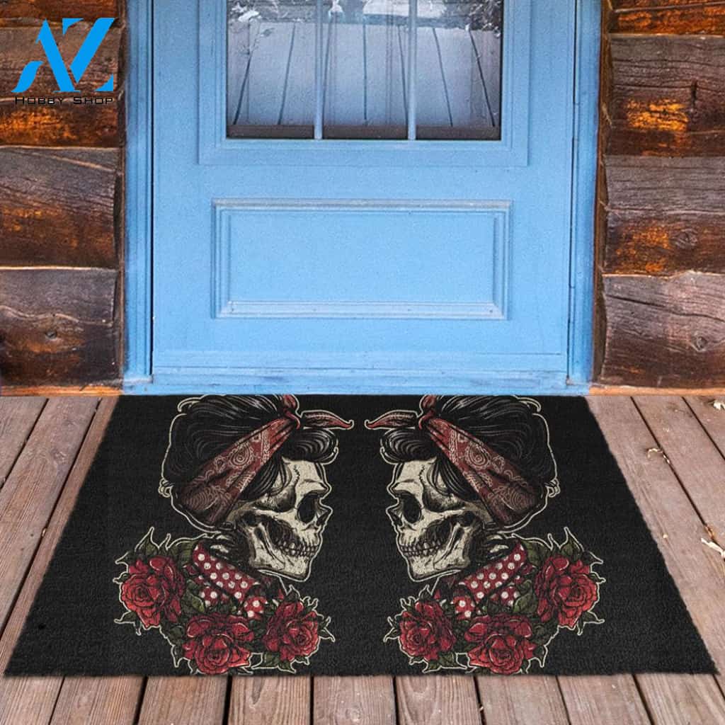 Skull Madam Doormat SK-CG00006-04