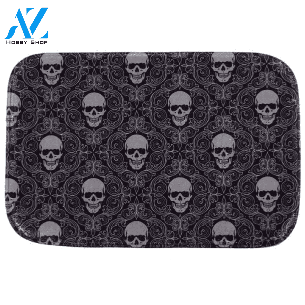 Skull Pattern Carpet CLM1610131D Doormat