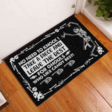 Skull Trick-Or-Treat Halloween Doormat | Best Outdoor Halloween Decoration