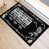 Skull Trick-Or-Treat Halloween Doormat | Best Outdoor Halloween Decoration