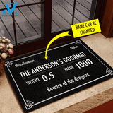Skyrim Doormat Customized Skyrim Beware Of The Dragons | Welcome Mat | House Warming Gift