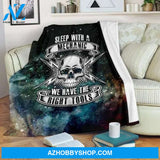Sleep With A Mechanic We Have The Right Tools Blanket