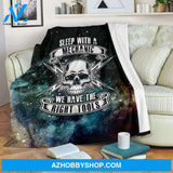 Sleep With A Mechanic We Have The Right Tools Blanket