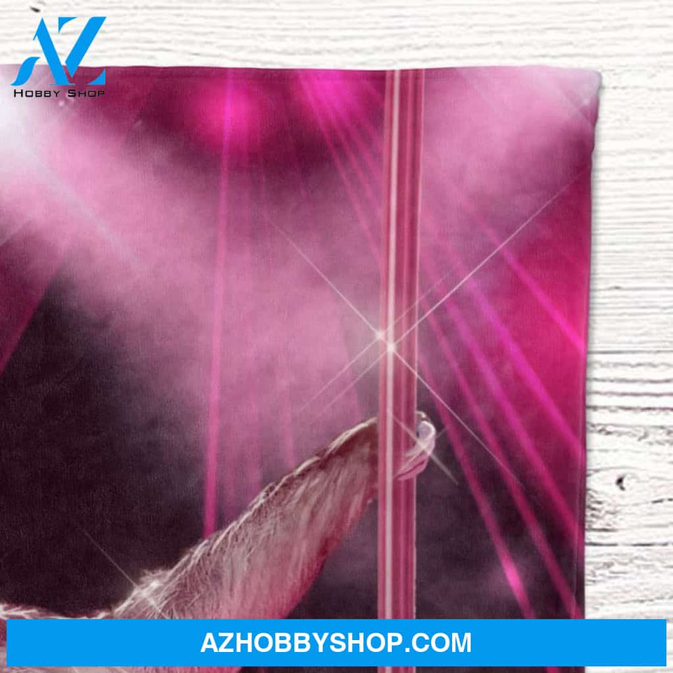 Sloth Blanket, Dancing Blanket, Warm Fleece Throw, Animal Theme, Home Decor, Fleece Fabric, Sloth Art, College Dorm Decor, Plush Fabric