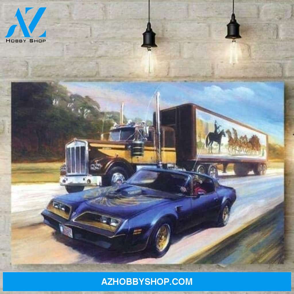 Smokey And The Bandit Canvas And Poster Wall Art