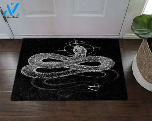 Snake Dark Doormat Welcome Mat House Warming Gift Home Decor Funny Doormat Gift Idea