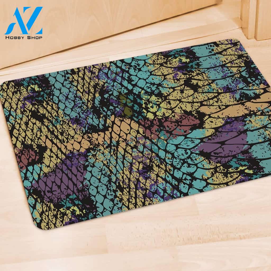 Snakeskin Reptile Door Mat