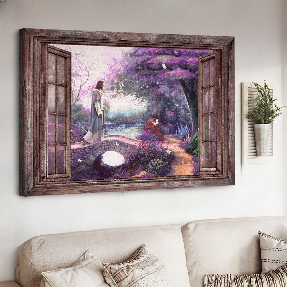 Jesus Hevean Peace And Grace- Matte Canvas