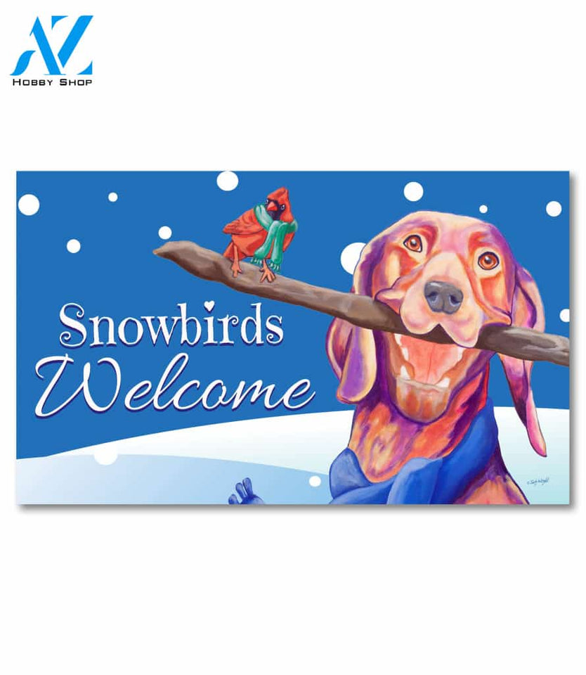 Snowbirds Welcome Doormat - 18" x 30"