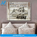 So God Made A Farmer Wall Art Canvas