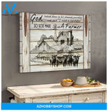 So God Made A Farmer Wall Art Canvas