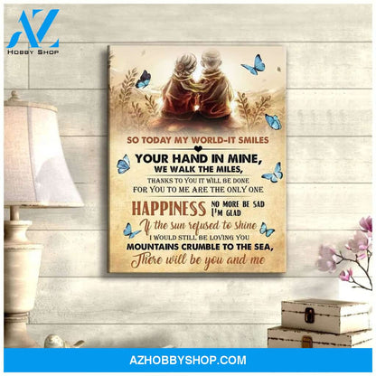 So Today Butterfly Wall Art Canvas