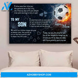 G-Soccer Poster - Mom to Son - I often miss that little boy