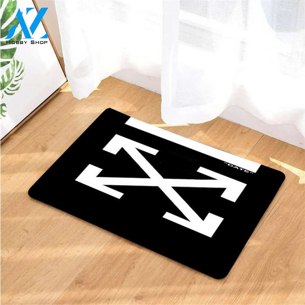 solid off white brand doormats