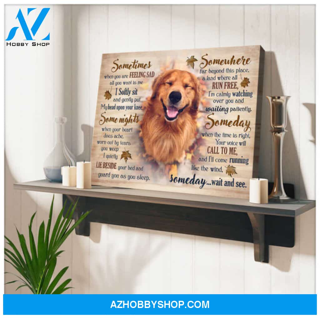 Ohcanvas  Someday Dog Wall Art Decor