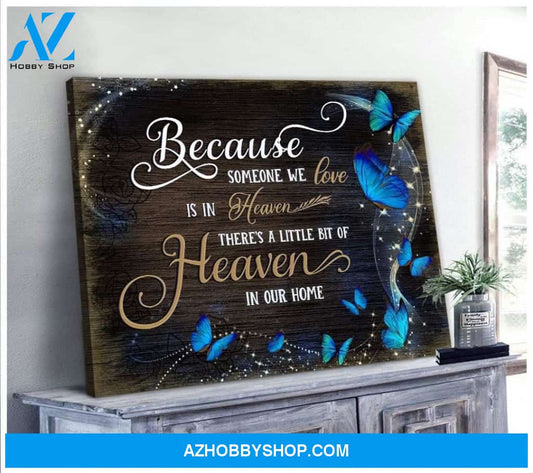 Zalooo Someone We Love Butterfly Wall Art Canvas
