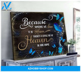 Zalooo Someone We Love Butterfly Wall Art Canvas