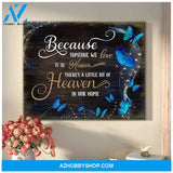 Zalooo Someone We Love Butterfly Wall Art Canvas