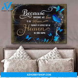 Zalooo Someone We Love Butterfly Wall Art Canvas