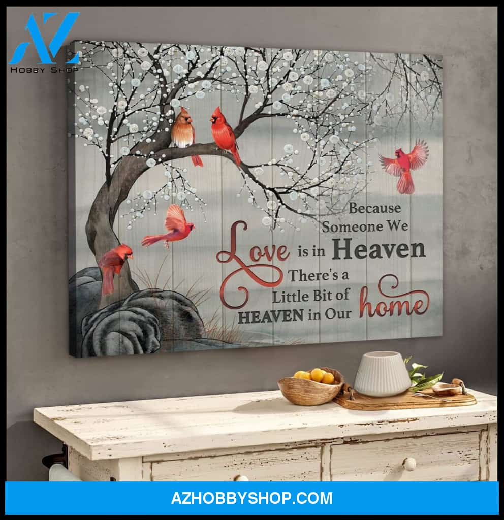 Someone We Love Cardinal Wall Art Canvas