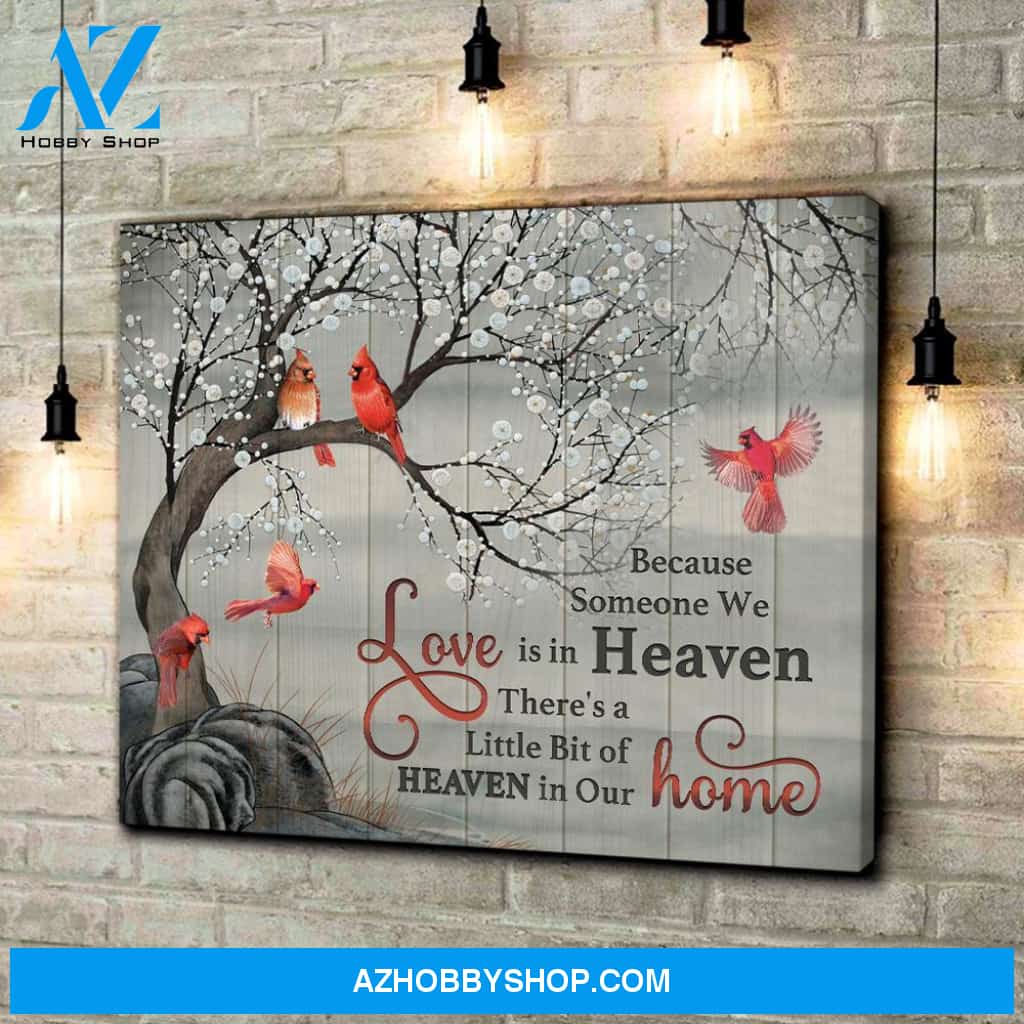 Someone We Love Cardinal Wall Art Canvas