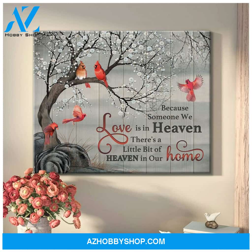 Someone We Love Cardinal Wall Art Canvas