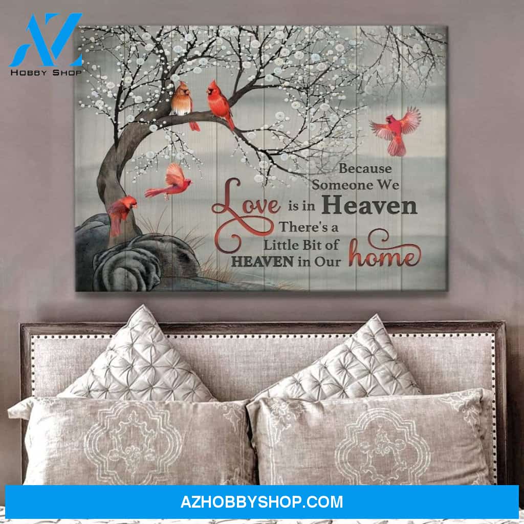 Someone We Love Cardinal Wall Art Canvas