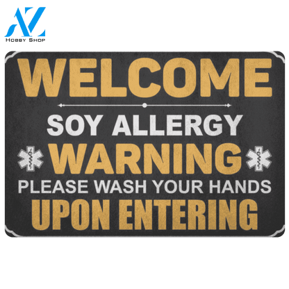 Soy Warning Doormat | Welcome Mat | House Warming Gift
