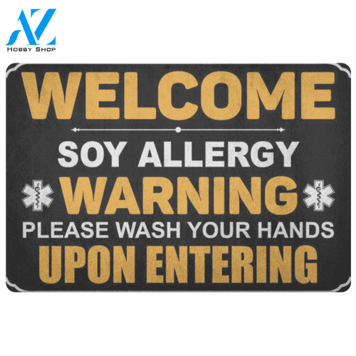 Soy Warning Doormat | Welcome Mat | House Warming Gift