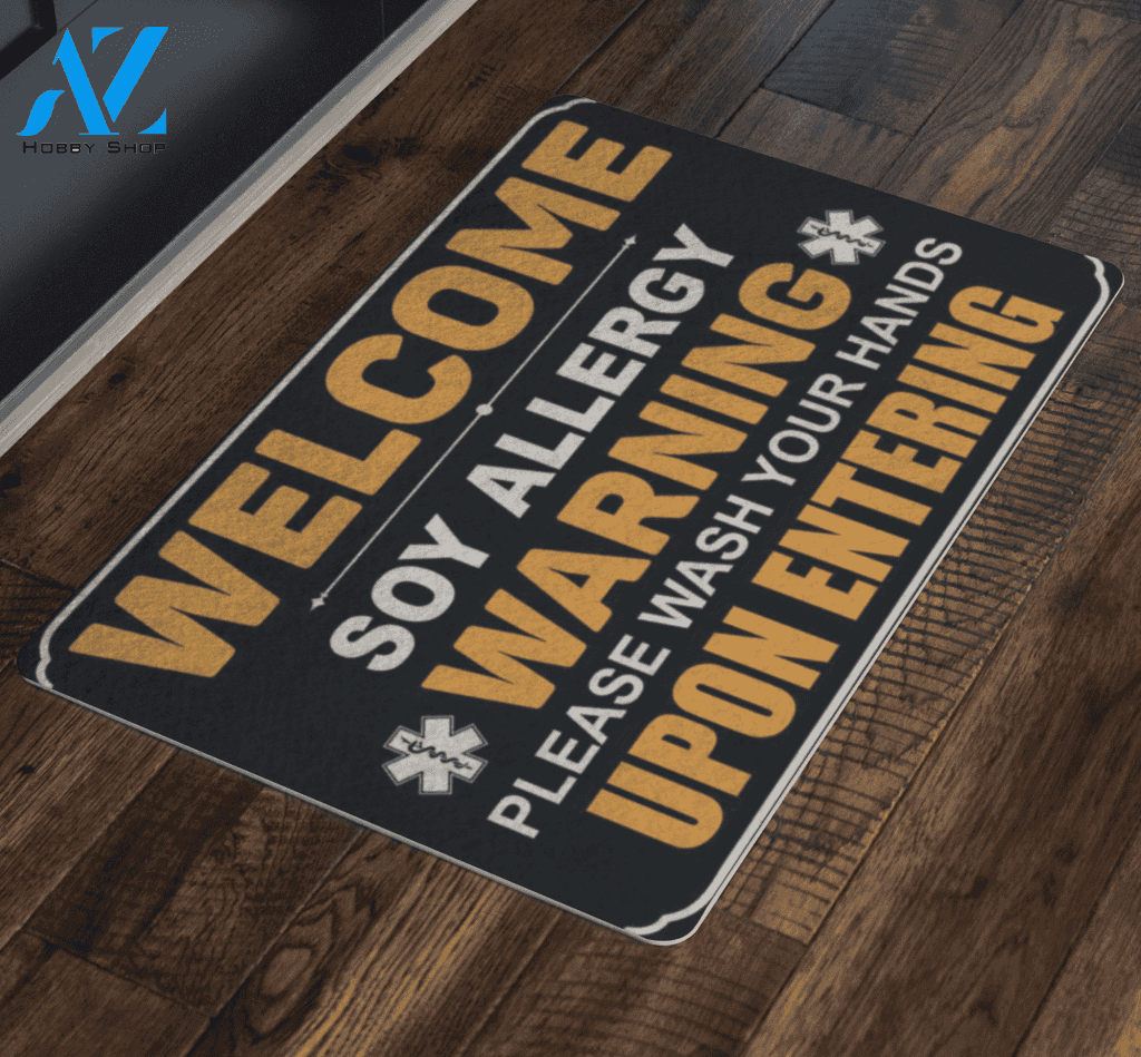 Soy Warning Doormat | Welcome Mat | House Warming Gift