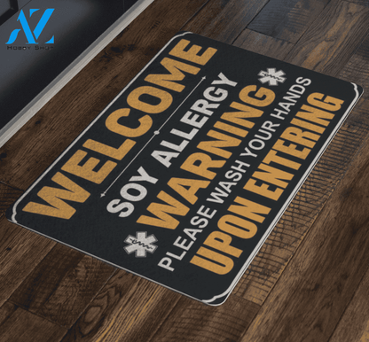 Soy Warning Doormat | Welcome Mat | House Warming Gift