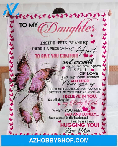 Special Gift For Daughter Blanket Gift For Daughter Form Mom