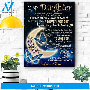 Special Gift For Daughter Canvas Print Wall Art - Matte Canvas