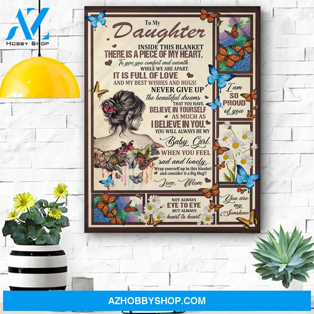 Special Gift For Daughter Canvas Print Wall Art - Matte Canvas