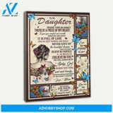 Special Gift For Daughter Canvas Print Wall Art - Matte Canvas