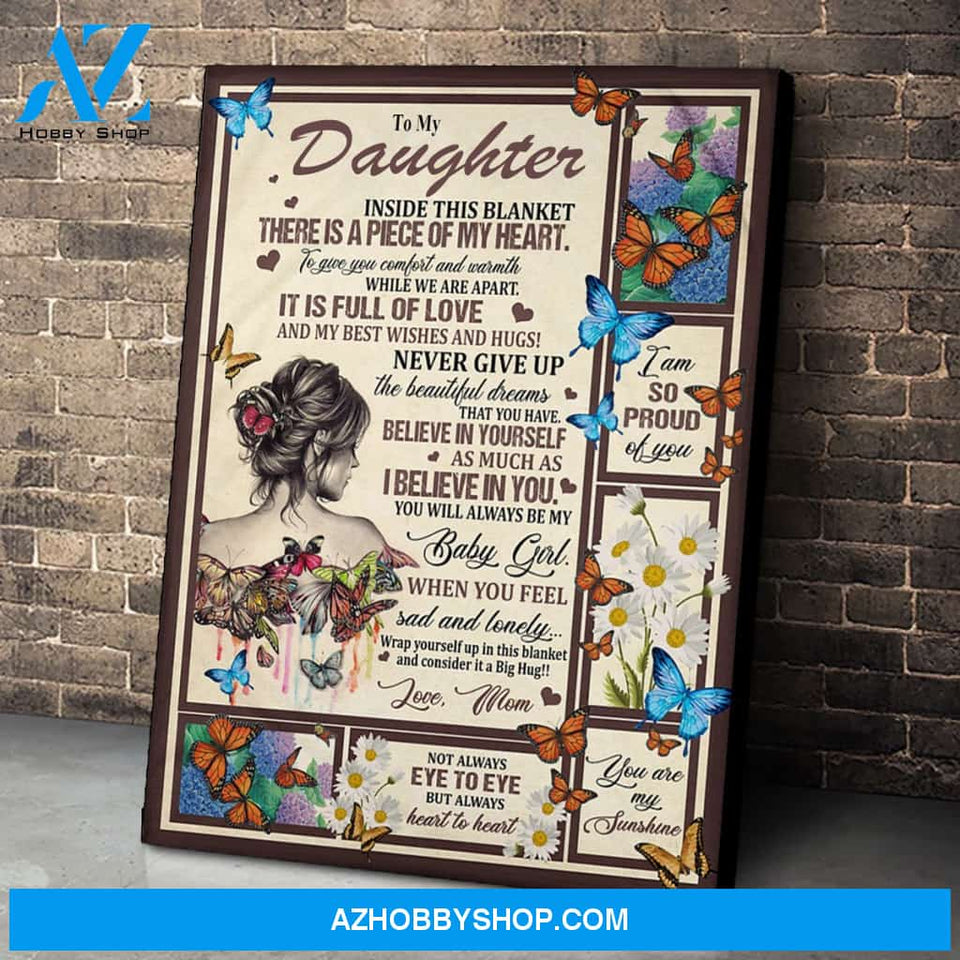 Special Gift For Daughter Canvas Print Wall Art - Matte Canvas