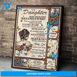 Special Gift For Daughter Canvas Print Wall Art - Matte Canvas