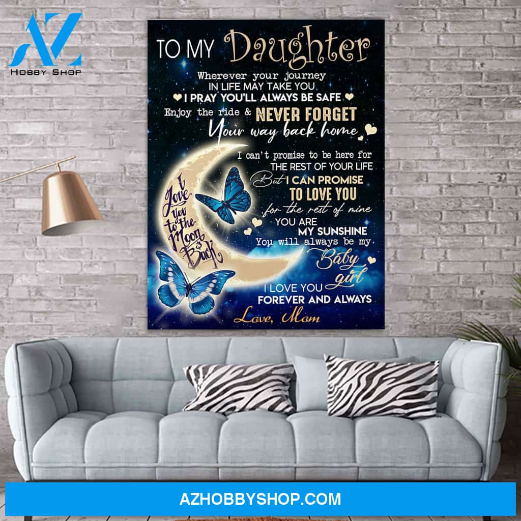 Special Gift For Daughter Canvas Print Wall Art - Matte Canvas