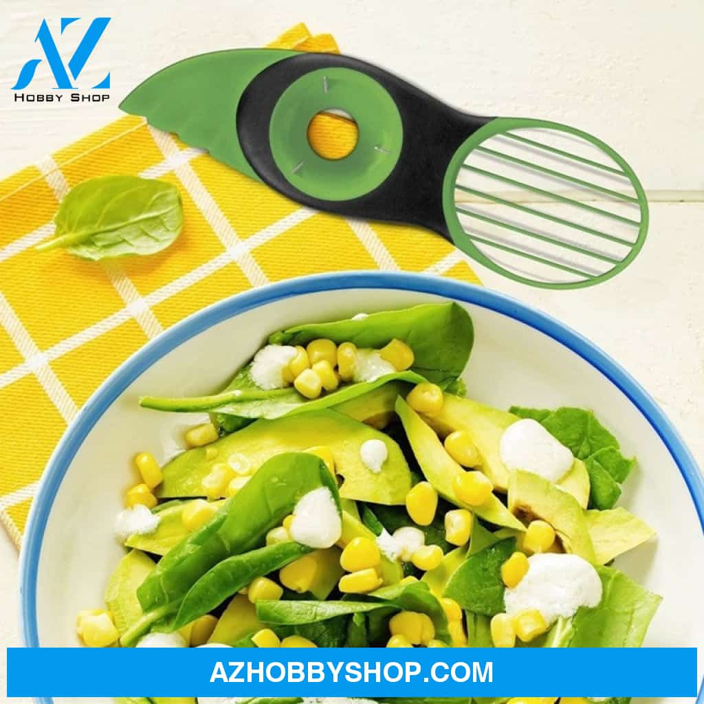 Special Knife Pulp Separation Three-In-One Avocado Corer Slicer