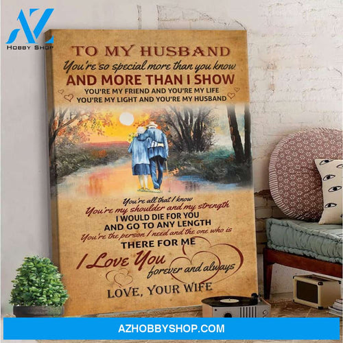 Special More Than You Know Canvas - Gift For Husband, Gift From Wife