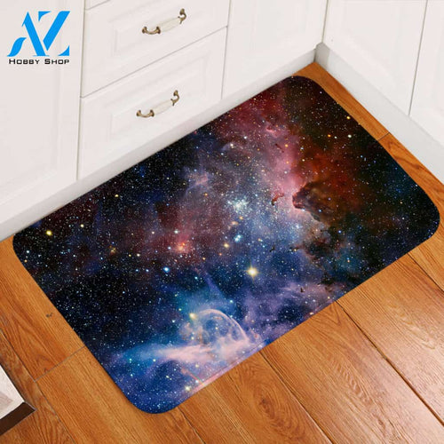 Spectacular Nebula Door Mat