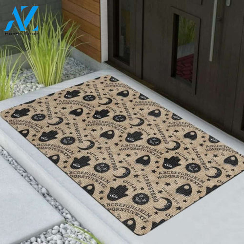 Spirit Board Hooked Ouija Board Doormat | Welcome Mat | House Warming Gift