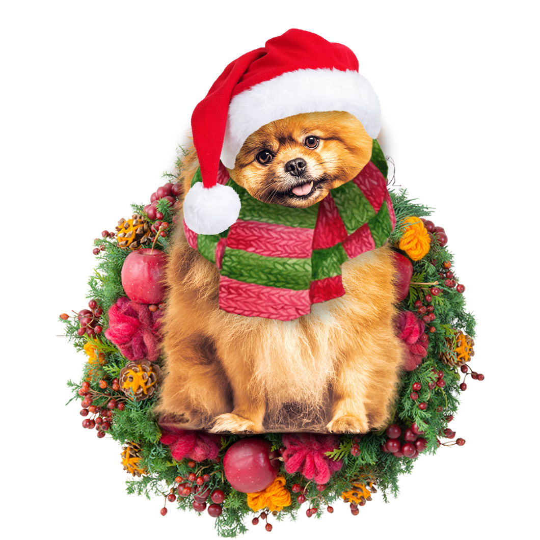 Godmerch- Ornament- Splitz Christmas Ornament, Happy Christmas Ornament, Car Ornament