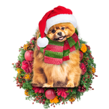 Godmerch- Ornament- Splitz Christmas Ornament, Happy Christmas Ornament, Car Ornament