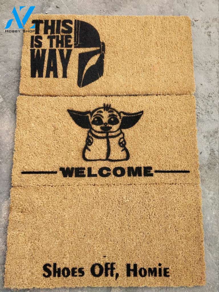 Personalized Name Family House Spooky Doormat, Dancing Skeleton Doormat, Funny Skeleton Doormat Floor Mat Door Mat Home Decor