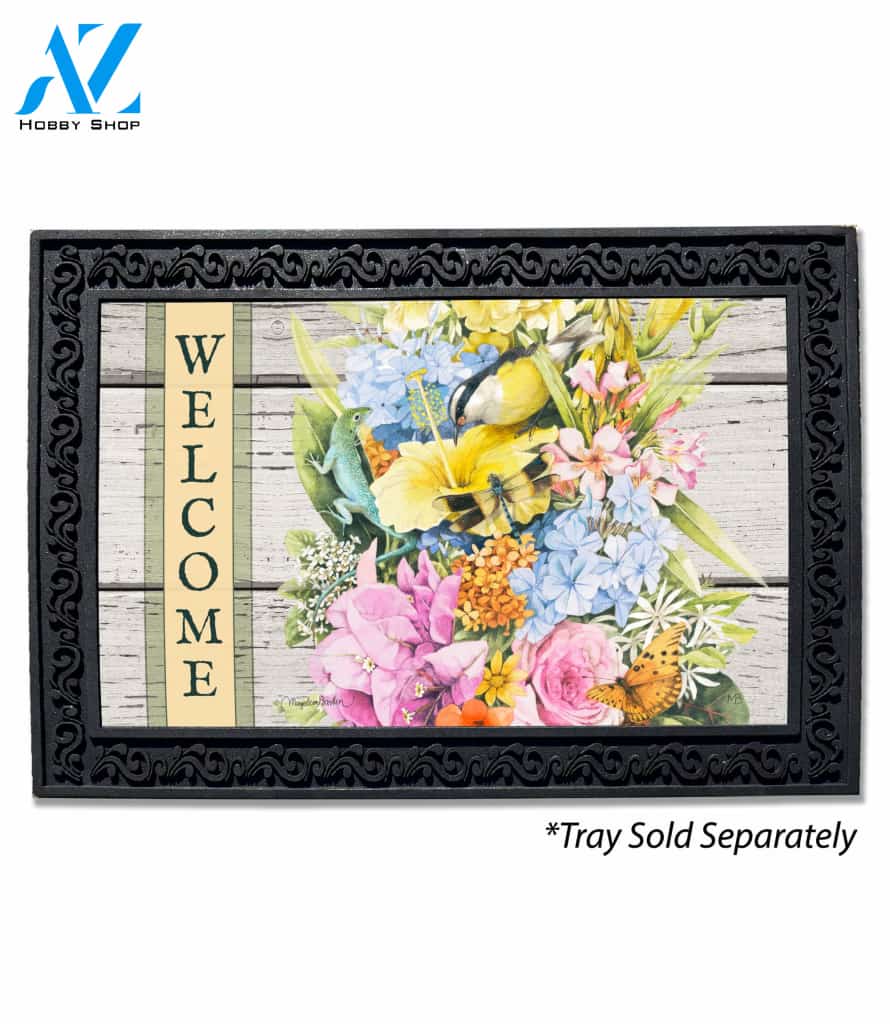 Spring Bouquet Doormat - 18" x 30"
