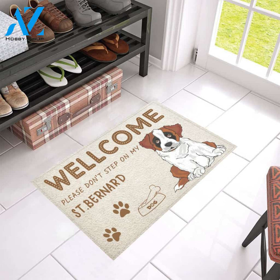 St.Bernard Welcome Doormat | Welcome Mat | House Warming Gift