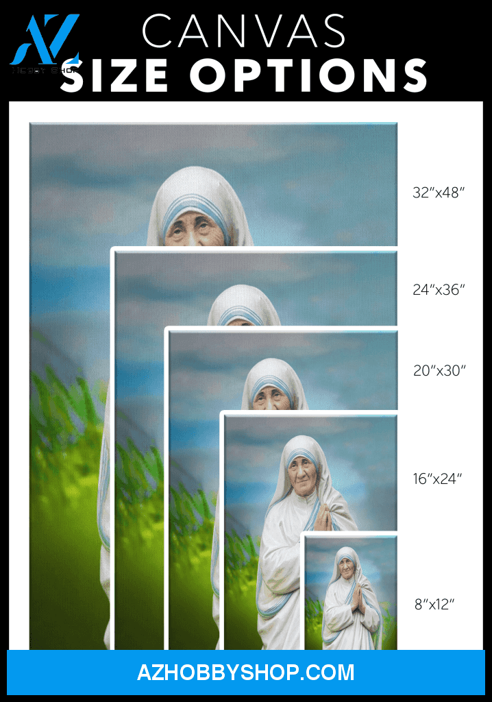 St. Mother Teresa of Calcutta Canvas Wrap