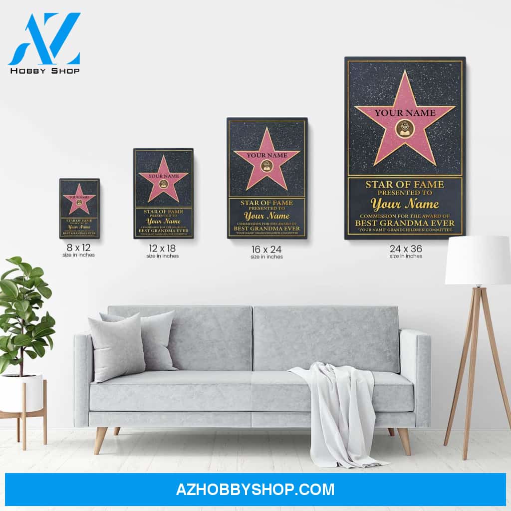 Star Of Fame Canvas & Poster