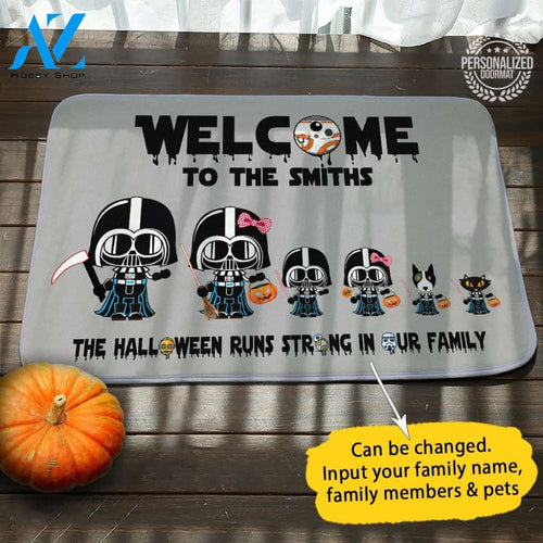 Star Wars Halloween Personalized Doormat